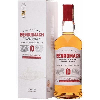 Benromach 10y 43% 0,7 l (karton)