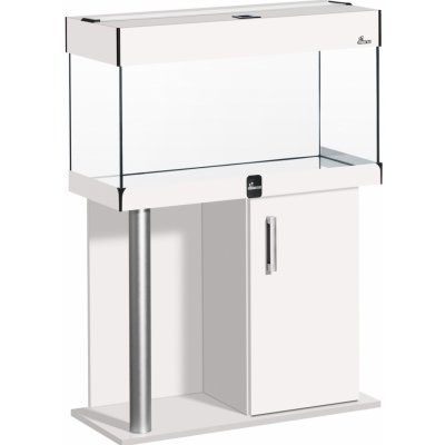 Diversa Comfort LED akvarijní set rovný hliník bílý 126 l – Zboží Dáma