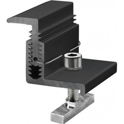 CORAB Koncový úchyt pro systém PB-096 nastavitelný 32-42 mm, 4set černý – Zboží Živě