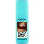 L'Oréal Magic Retouch Instant Root Concealer Spray sprej pro zakrytí odrostů Golden Brown 75 ml – Zboží Dáma