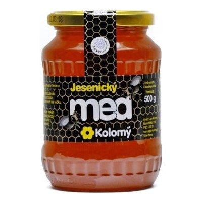 Jesenický med Kolomý Květový 500 g – Zbozi.Blesk.cz