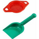 LORI 211 Lopatka + sítko plastový set na písek 4 barvy – Sleviste.cz