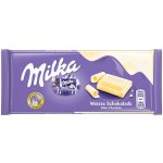 Milka čokoláda bílá 90 g – Zboží Dáma
