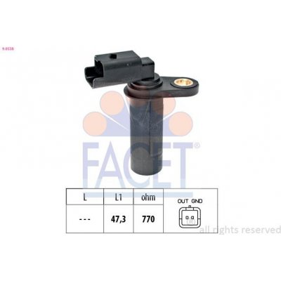 Generátor impulsů, klikový hřídel FACET 9.0538 – Zboží Mobilmania