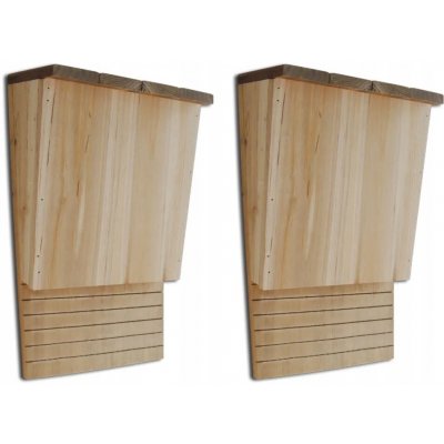 VidaXL Budka pro netopýry 2 ks 22 x 12 x 34 cm – Hledejceny.cz