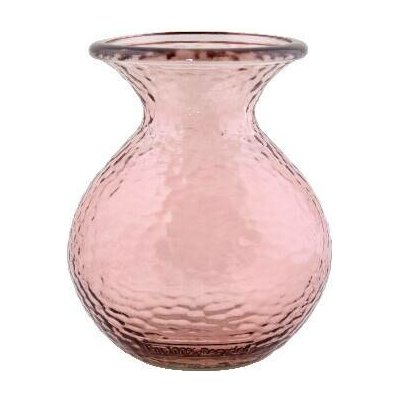 Váza PARADISE, 18,5cm, růžová|Vidrios San Miguel|Recycled Glass – Hledejceny.cz