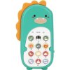 Interaktivní hračky eliNeli Dětský telefon dinosaurus zelený