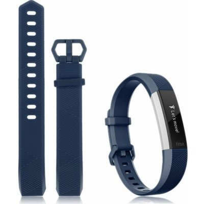 Eses - Silikonový řemínek tmavě modrý ve velikosti S pro Fitbit Alta 1530001394