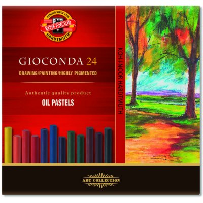 Gioconda Sada uměleckých olejových kříd 24 ks – Sleviste.cz