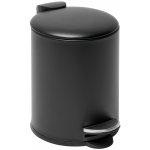 SAT Odpadkový koš volně stojící 5 l černá mat SATDKOS5C – Zboží Dáma