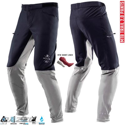 Leatt na kolo MTB 2.0 Trail Pant 2024 Granite – Zboží Mobilmania