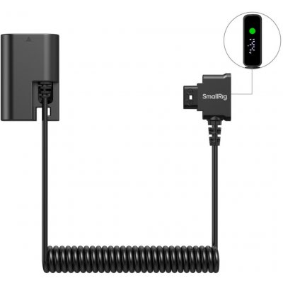 SmallRig Dummy Battery Power Cable for D-Tap for Canon LP-E6P 6656 – Hledejceny.cz