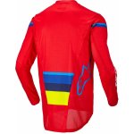 Alpinestars Techstar QUADRO červeno-žluto-modrý