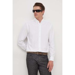 Boss bavlněná košile regular s límečkem button-down 50508914 bílá