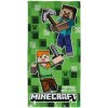 Ručník CurePink osuška Minecraft Crafting Since Alpha 70 x 140 cm