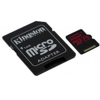 Kingston micro SDXC 256 GB UHS-I + adaptér SDCR/256GB