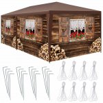 tectake 405958 pavilon almchalet s odnímatelnými bočními díly - 6 m – Zbozi.Blesk.cz