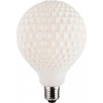 Nordlux LED žárovka Checked 3,9W E27 3000K bílá Dekorativní žárovky sklo, hliník IP20 – Hledejceny.cz