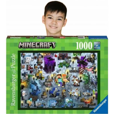 Ravensburger Minecraft 1000 dílků – Sleviste.cz