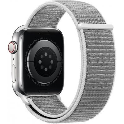 Eternico Airy pro Apple Watch 38mm / 40mm / 41mm Elephant Gray and White edge AET-AWAY-ElGrW-38 – Zboží Živě