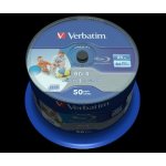 Verbatim BD-R SL 25GB 6x, printable, spindle, 50ks (43812) – Zboží Živě