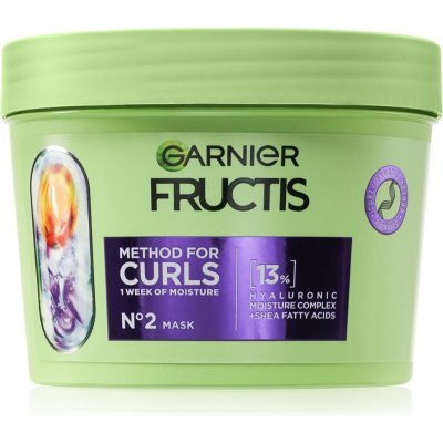 Garnier Fructis Method For Curls Mask hydratační maska pro suché vlnité a kudrnaté vlasy 370 ml – Zboží Dáma