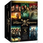 Piráti z Karibiku 1-5 DVD – Hledejceny.cz