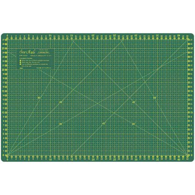 Donwei Řezací podložka na látky, patchwork DONWEI DW-12123, samosvorná, zelená, 45x30cm, vel. XS , tloušťka 3mm – Zboží Mobilmania