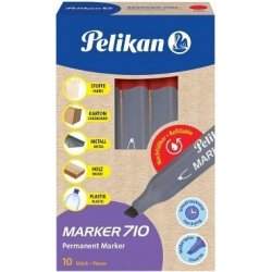 Pelikan 710 červený