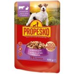Propesko Adult hovězí a králičí 100 g – Sleviste.cz