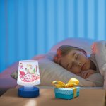 Family Christmas Vánoční stolní lampa na baterie - s modrým podstavcem – Hledejceny.cz