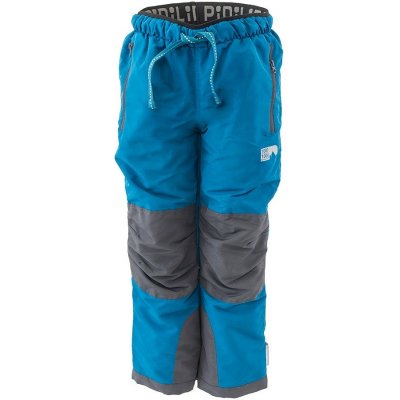 Pidilidi PD1121 04 kalhoty sportovní outdoorové podšité fleezovou podšívkou modrá – Zboží Mobilmania