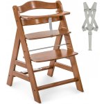 Hauck Alpha+ dřevená židle walnut – Zboží Dáma