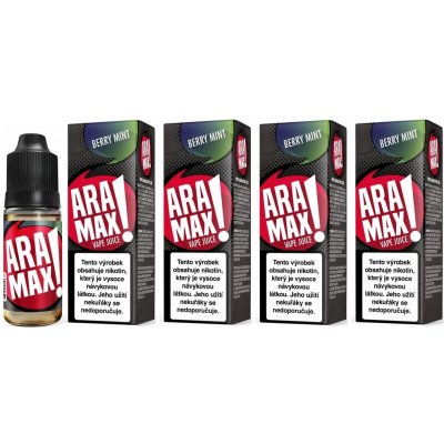 Aramax 4Pack Berry Mint 4 x 10 ml 18 mg – Hledejceny.cz