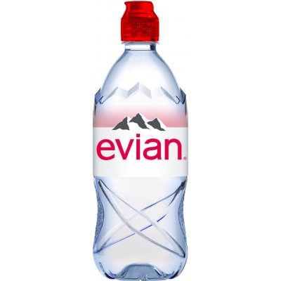 Evian přírodní minerální voda 0,75 l – Hledejceny.cz