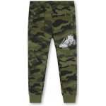 Kugo chlapecké maskáčové tepláky žlutý traktor khaki – Zboží Mobilmania