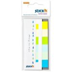 Záložky samolepicí Stick´n 45x15 mm, 6x30 ks, letní barvy – Hledejceny.cz