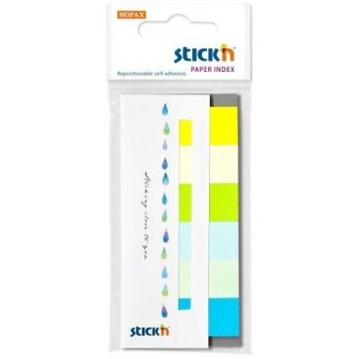 Záložky samolepicí Stick´n 45x15 mm, 6x30 ks, letní barvy – Hledejceny.cz