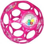 BRIGHT STARTS Oball RATTLE 10 cm růžová – Zbozi.Blesk.cz