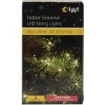 Lyyt 200TS-WW, světelný řetěz, 200x LED teplá bílá, IP44 – Hledejceny.cz