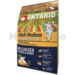 Ontario Adult Medium Chicken & Potatoes 2,25 kg – Hledejceny.cz