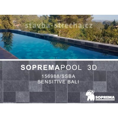 Sopremapool 3D Bazénová PVC fólie 1,65 x 25 m Sensitive Bali – Zboží Dáma