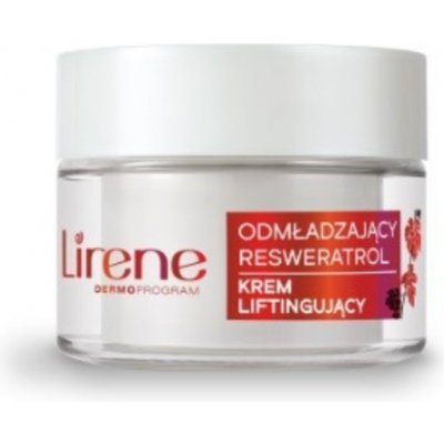 Lirene Resveratol Lifting Cream 50+ liftingový zpevňující krém proti vráskám 50 ml – Hledejceny.cz