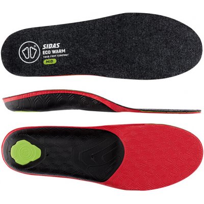 Sidas Vložky s podporou 3Feet Eco Warm Mid – Zboží Dáma