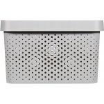 Curver Box INFINITY DOTS 17L - šedý – Sleviste.cz