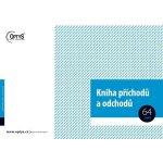 Optys 1260 Kniha příchodů a odchodů A4 nepropisovací 64 listů – Zboží Dáma