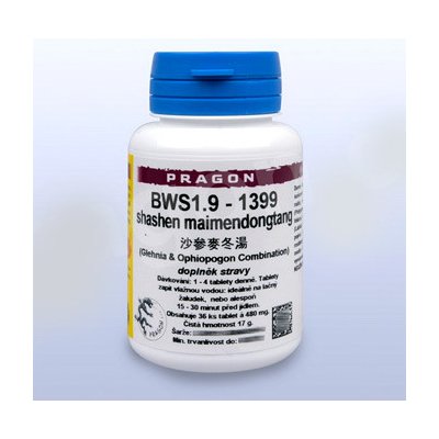 Pragon BWS1.9 shashen maimendong tang 36 tablet – Hledejceny.cz