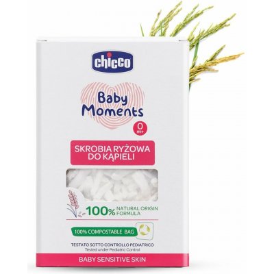 Chicco Škrob dětský rýžový do koupele Sensitive 250 g – Hledejceny.cz