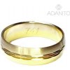 Prsteny Adanito BER2769 17 zlatý z kombinovaného zlata