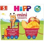 HiPP BIO Jablka s broskvemi 4 x 100 g – Zboží Dáma